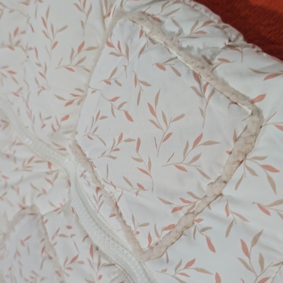 Jessica Simpson Infant Outerwear.  Size 6/9 Months.  Color is an Off White.  NWT - Picture 14 of 16